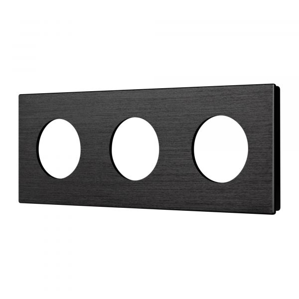 Рамка алюминиевая FRM-PRESTO-ALR-3-BK