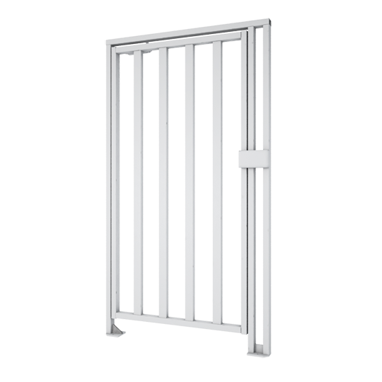 Калитка К-10 левая (серый RAL 7035 шагрень)