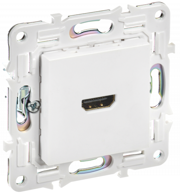 SKANDY Розетка HDMI SK-H01W арктический белый IEK
