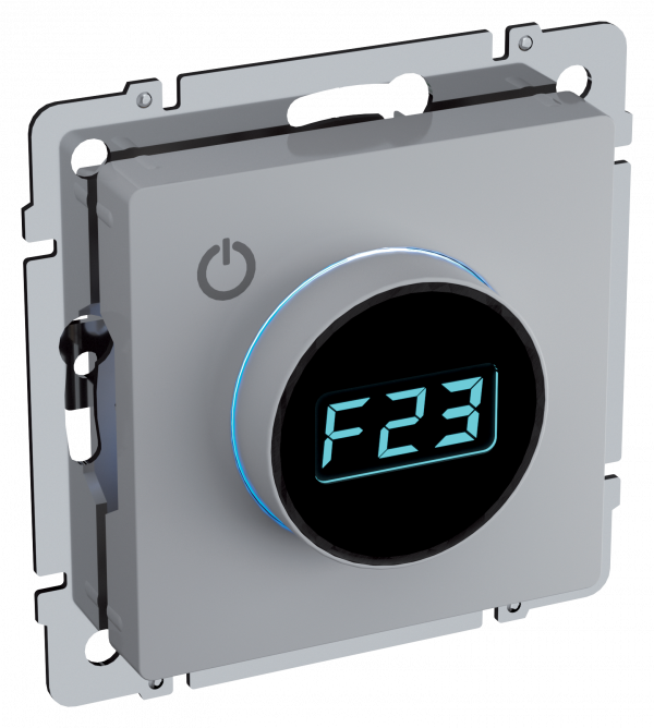 BRITE Термостат электронный с индикацией ТС10-1-БрБ белый IEK