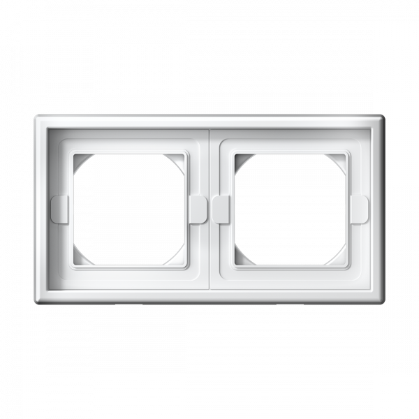 ARTGALLERY рамка 2-постовая IP44,  белый