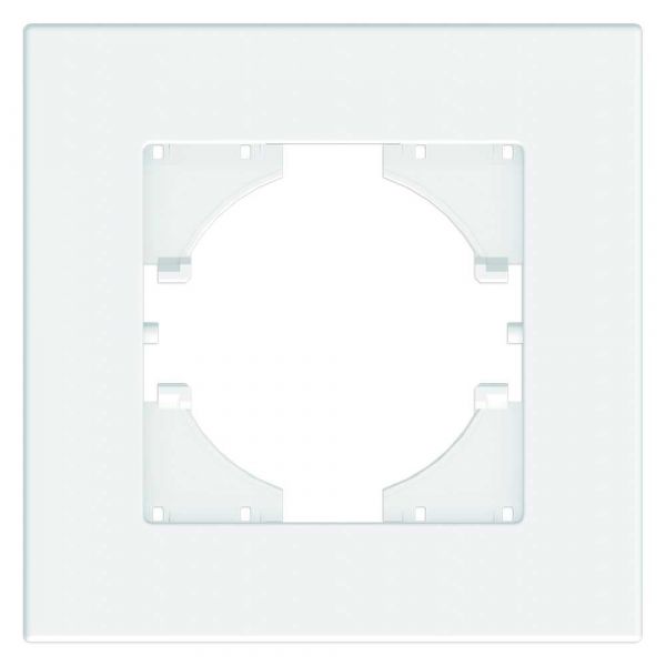 Рамка City 1-местная, белый