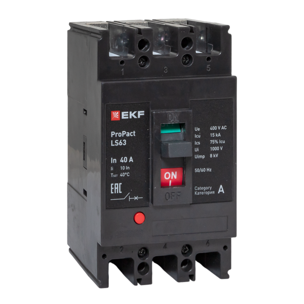 LS63 15кА 3P 40А ProPact EKF