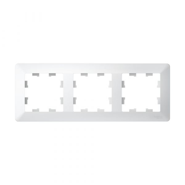 ATLASDESIGN AIR 3-постовая РАМКА, ЛОТОС/дымчатый белый