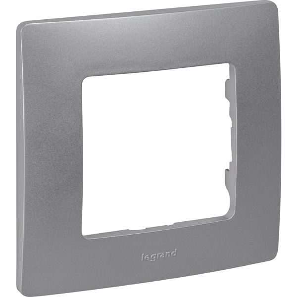 Рамка 1-местная алюминий ETIKA