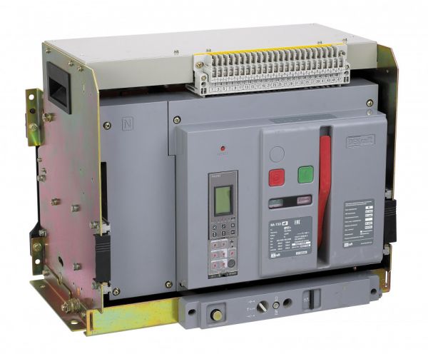 Выключатель автоматический воздушный выкатной 4P 3200А 80кА расцепитель Н ВА-732