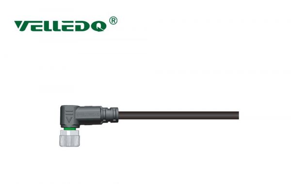 Соединитель кабельный M8-F04S-5.0PVC/BK (розетка)