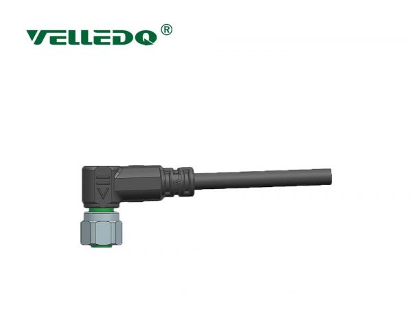 Соединитель кабельный M12-F05S-2.0PVC/BK (розетка)