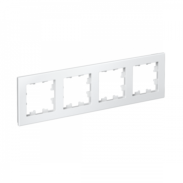 Рамка четырехпостовая ATLASDESIGN универсальная белый