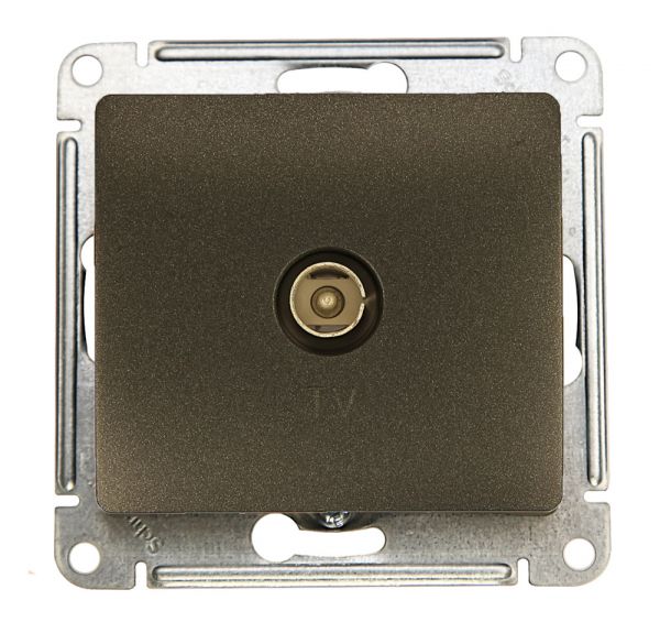 Коннектор GLOSSA TV антенна механизм антрацит