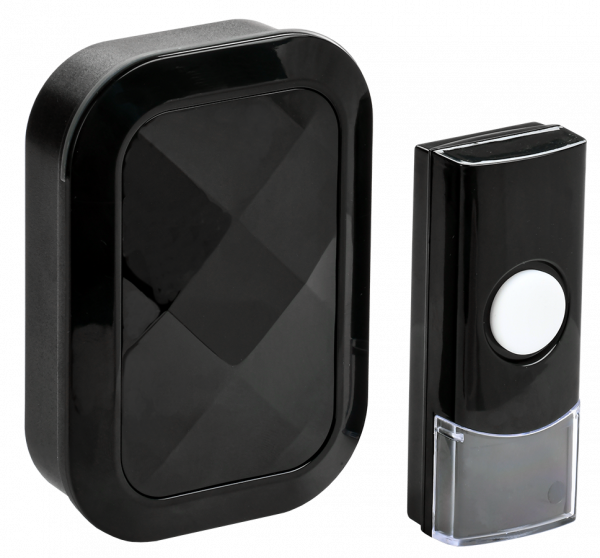 Звонок беспроводной ДЗБ3-36М (36 мелодий) черный