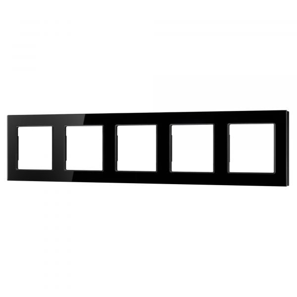 Рамка стеклянная FRM-GLARE-GS-5-BK