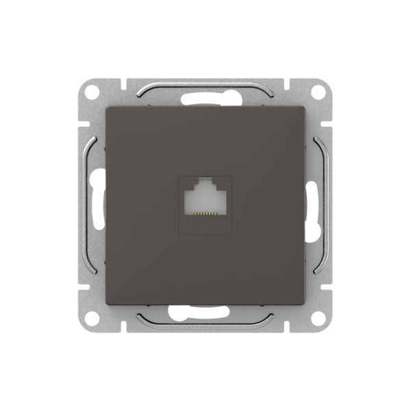 Механизм розетки RJ11  мокко Эпика EKF