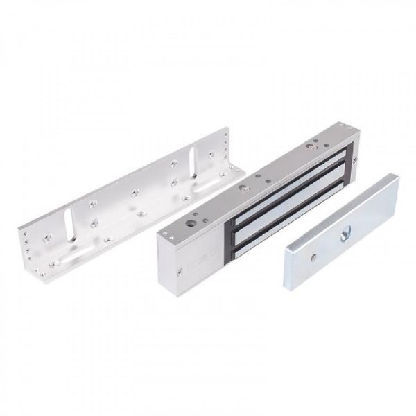 Замок электромагнитный с уголком, усилие удержания 280кг.