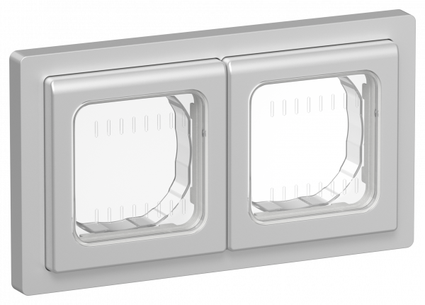 FLITE Рамка 2-местная IP55 Рпро-2-55-ФлА алюминий IEK