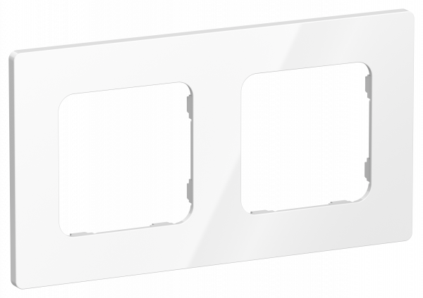 FLITE CLASSIC Рамка 2-местная РУ-2-К-ФлБ белый IEK