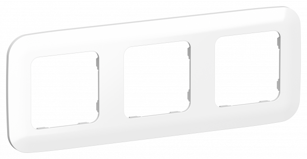 FLITE ARTISTIC Рамка 3-местная РУ-3-А-ФлБ белый IEK