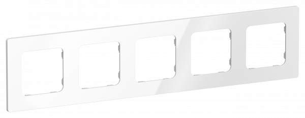 FLITE CLASSIC Рамка 5-местная РУ-5-К-ФлБ белый IEK