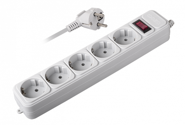 Фильтр сетевой ФАZА FOP-05GS-180-gy серый