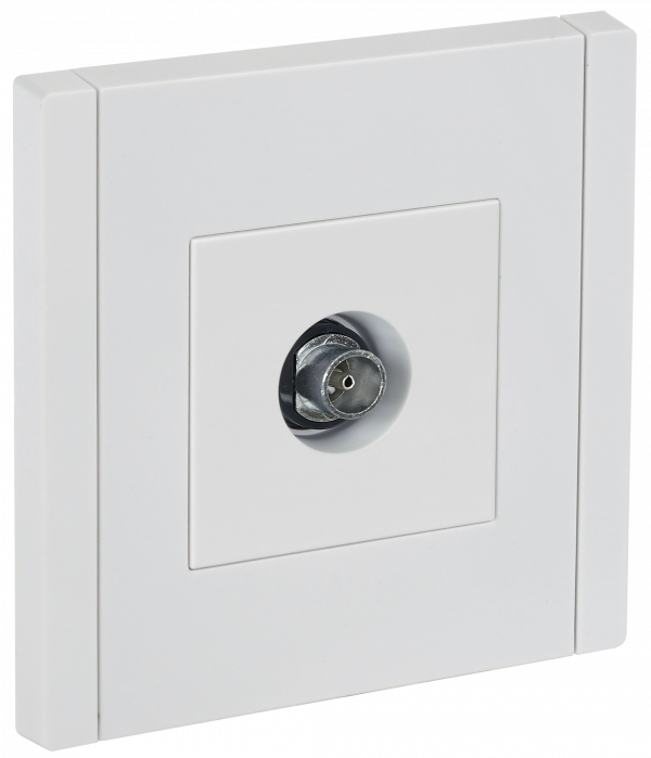 FORTE&PIANO Розетка TV оконечная FP228 белый IEK