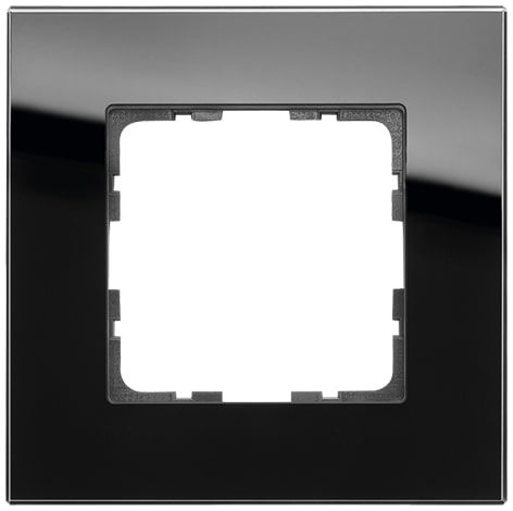 Рамка 1-постовая, стекло Black Glass