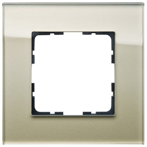 Рамка 1-постовая, стекло Champagne Gold