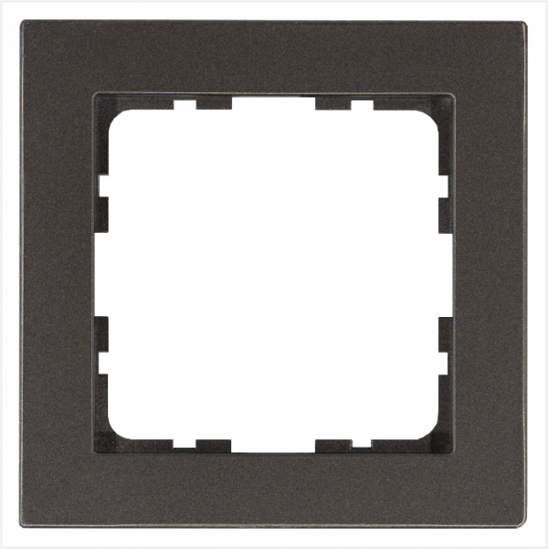 Рамка G-Classic 1-постовая, цвет Мокко