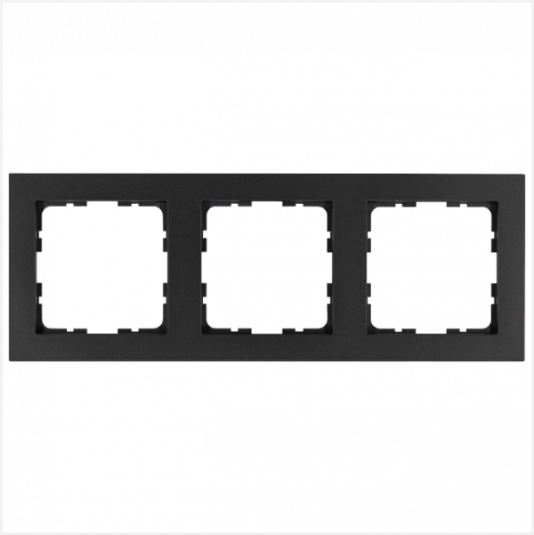 Рамка G-Classic 3-постовая, цвет Антрацит
