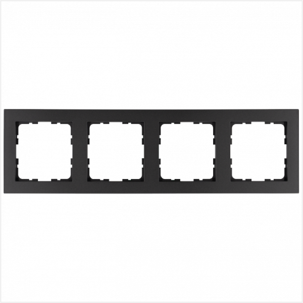 Рамка G-Classic 4-постовая, цвет Антрацит