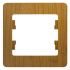 GLOSSA Рамка 1 пост дуб