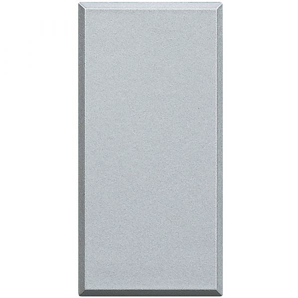 Axolute Заглушка 1 модуль алюминий