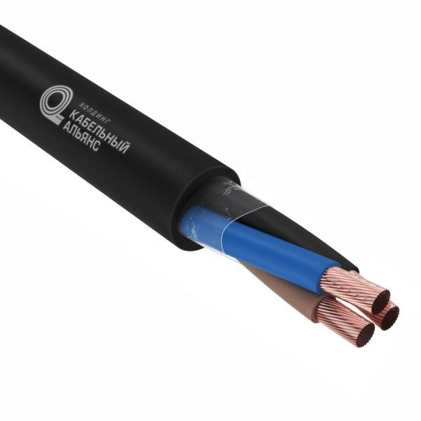 Кабель силовой гибкий HoldFlex КГТП-ХЛ 3х1,5-220/380В-3