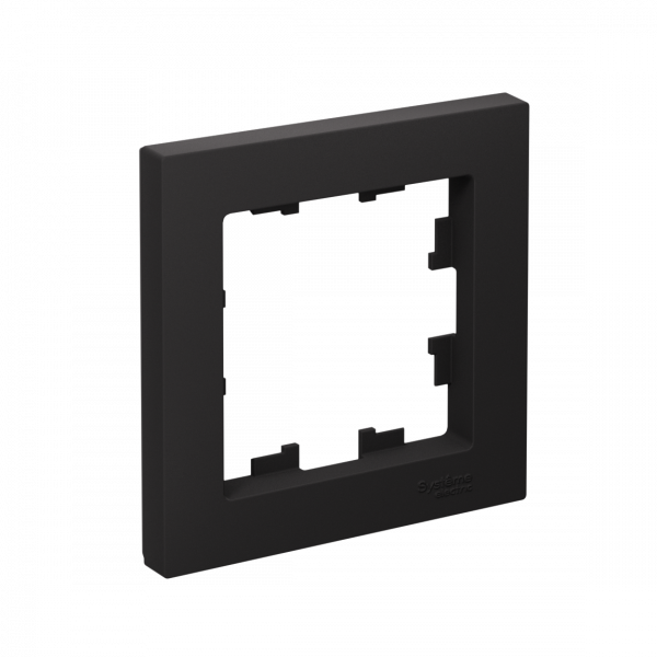 Рамка однопостовая ATLASDESIGN карбон