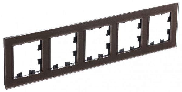 ATLASDESIGN NATURE рамка пятипостовая, ОРГАНИЧЕСКОЕ СТЕКЛО МОККО