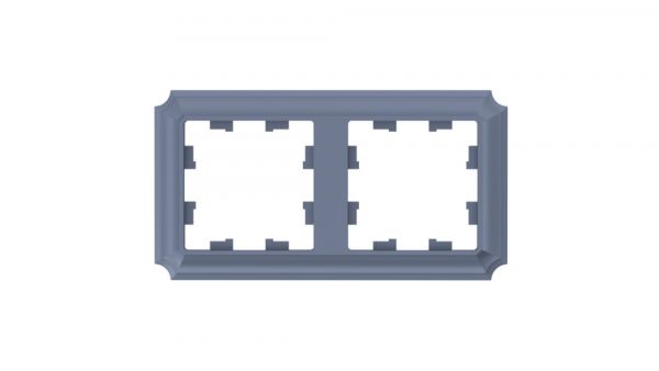 ATLASDESIGN ANTIQUE 2-постовая рамка, универсальная, ГРИФЕЛЬ