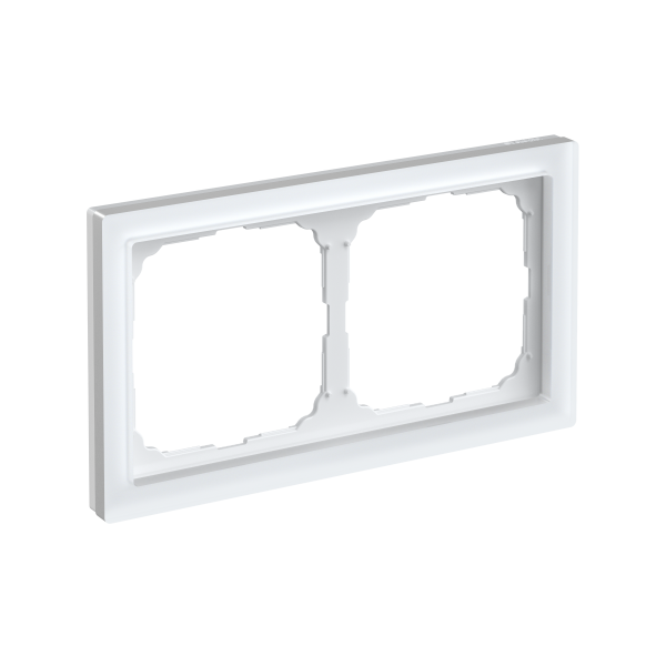 ARTGALLERY PURE 2-постовая РАМКА, МАТОВОЕ ОРГАНИЧЕСКОЕ СТЕКЛО БЕЛЫЙ