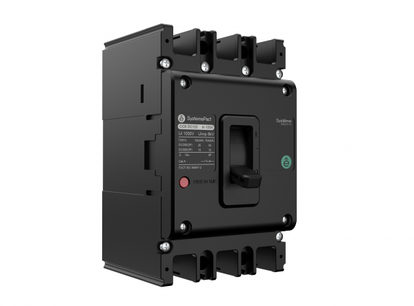 Выключатель автоматический литой корпус SPD125 2P 35Ка 250 В постоянный ток / 3P 10Ка 3P TMD100 500 В постоянный ток