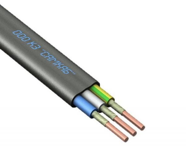 Кабель силовой ВВГПнг(А)-FRLSLTx 3х4(N.PE)-0.66   100м ТРТС