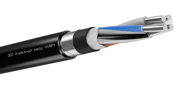 Кабель силовой  АПвБШп(г) 4х50 ок(N)-1 Ч, бар