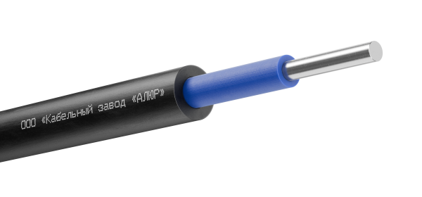 Кабель силовой АППГнг(А)-HF 1х2.5ок (N)-0.66 однопроволочный синий (бухта)