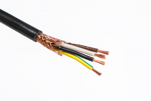 Кабель силовой гибкий КГВЭВ 4Х2,5(PE)-0,660 ТРТС