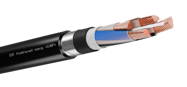 Кабель силовой  ПвБШп(г) 4х95 мс(N)-1 Ч, бар