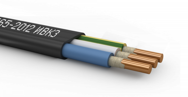 Кабель силовой ВВГ-Пнг(А)-FRLSLTx 3х1.5 ок (N.PE)-1 ТРТС
