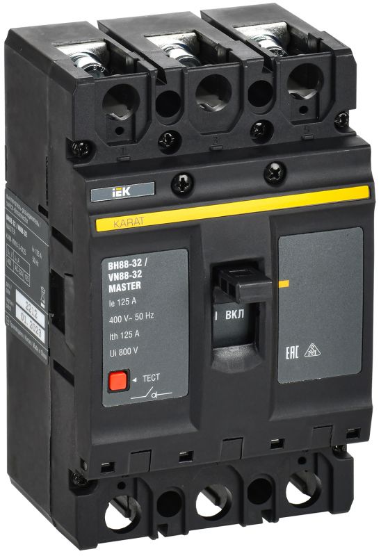 Выключатель-разъединитель ВН88-32 3P 125А KARAT MASTER