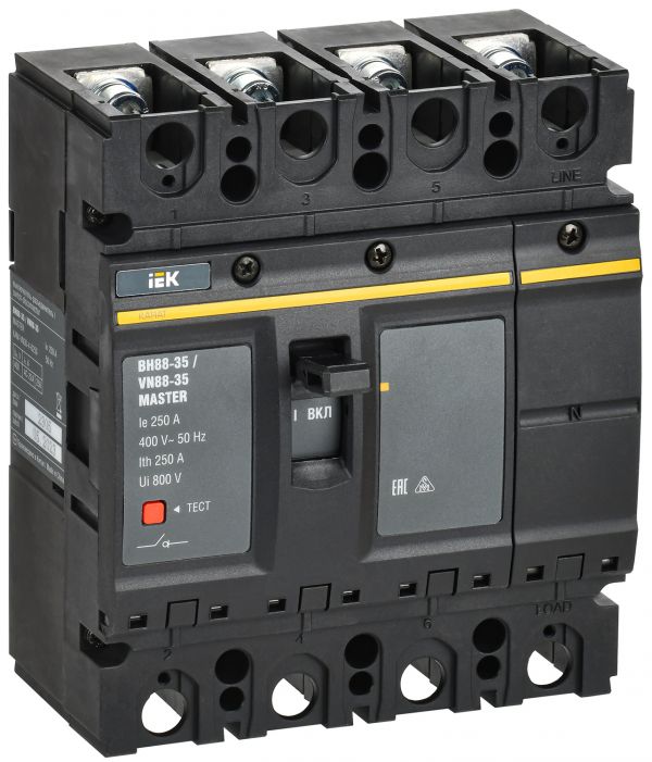 Выключатель-разъединитель KARAT MASTER ВН88-35 4P 250А