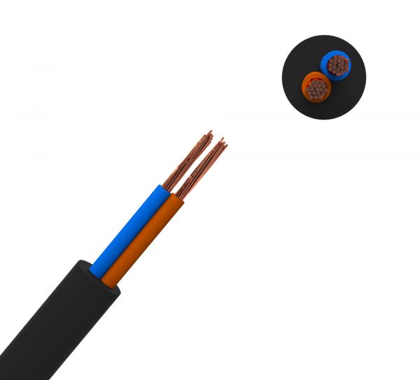 Кабель силовой КГТП-ХЛ 2х1(N)380/660-3 ТРТС