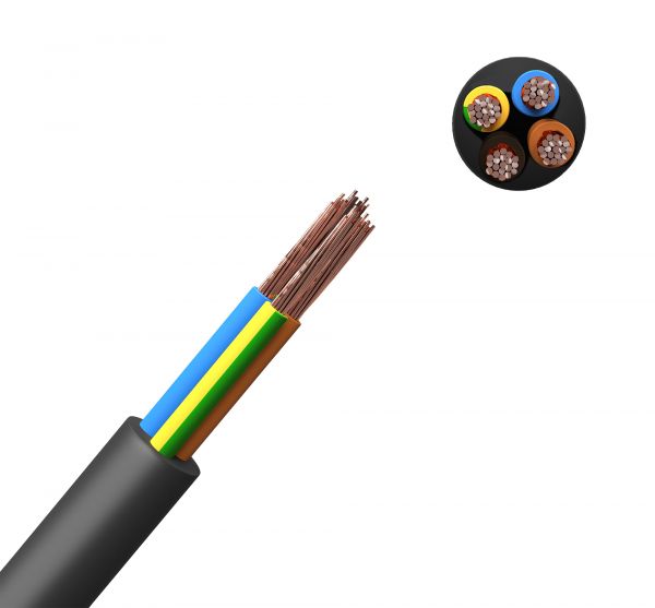 Кабель силовой КГТП-ХЛ 4х2,5(N)380/660-3 ТРТС