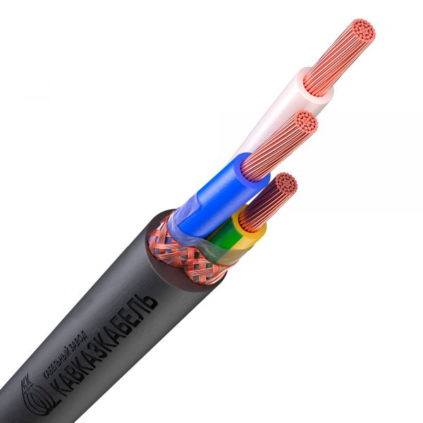 Кабель силовой КГВЭВ 3х4-1 ТРТС