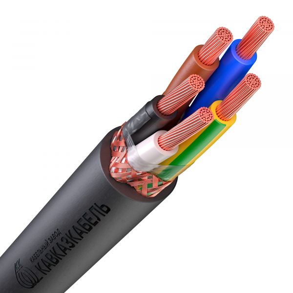 Кабель силовой КГВЭВ 5х185(N,PE)-1 ТРТС