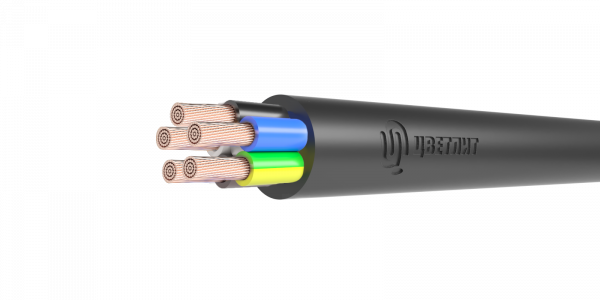 Кабель силовой КГВВнг(А)-LS 5х4(N,РЕ)-1 ТРТС